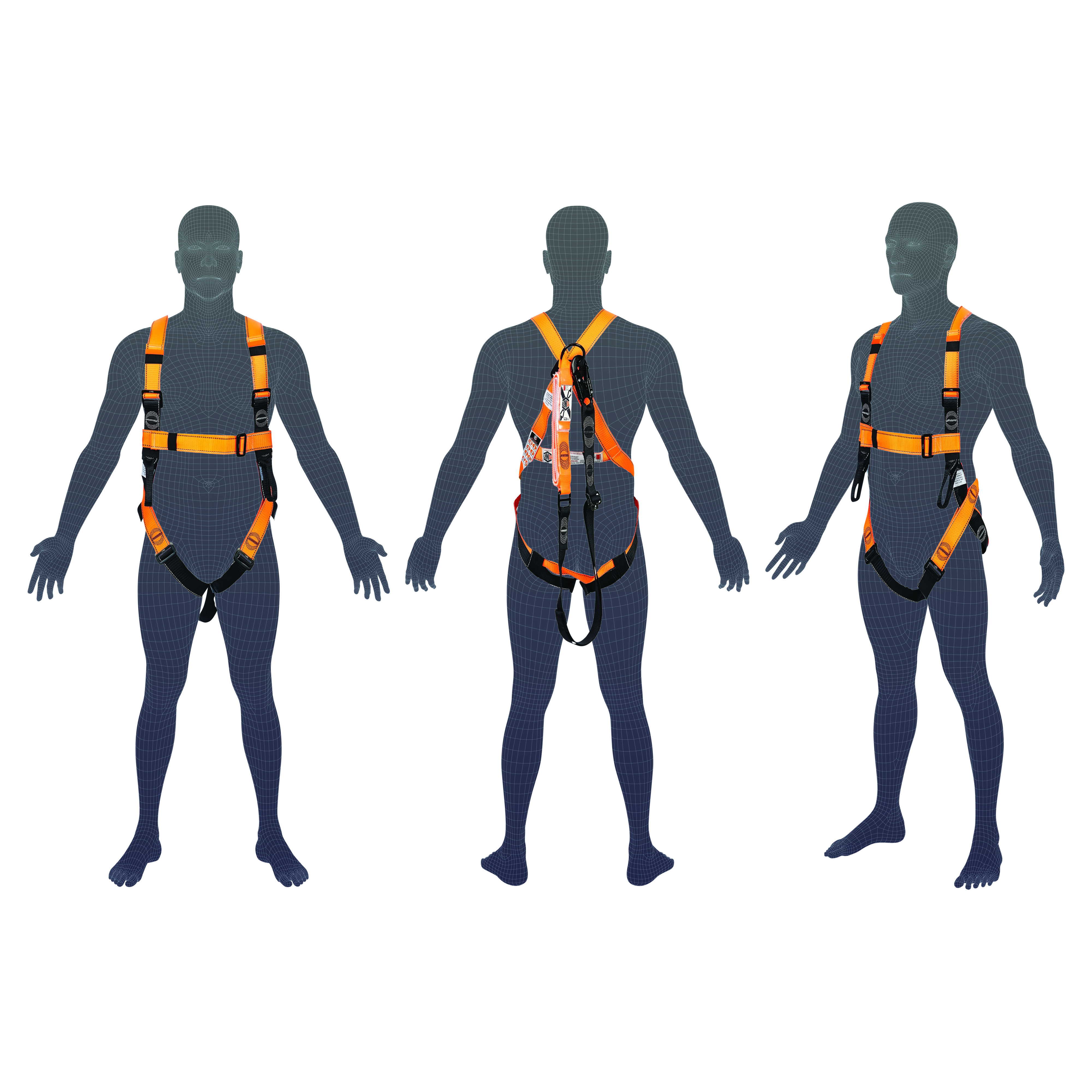 LINQ Essential Harness with Hardware SN & Permanently Attached 2.0M WLA120SN