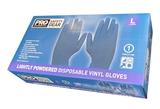 Blue Vinyl Gloves Size Extra Large Box 100