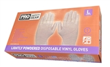 Clear Vinyl Gloves Size Extra Large Box 100