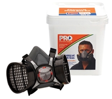 Chemical Kit Respirator Kit in Bucket