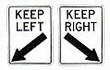 Keep Left (Keep Right) L(/R)