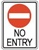 No Entry