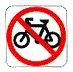 Bicycles Prohibited