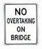 No Overtaking on Bridge