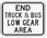 End Truck & Bus Low Gear Area