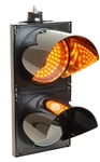 12v 200mm amber/amber vig-vag (pair of flashing lights)