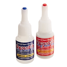 Rapid Fix Adhesive System 2x 25ml Dual Welding Powder Quick Drying