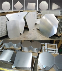 1.6mm thick Aluminium Sign Blanks - Various sizes to choose from