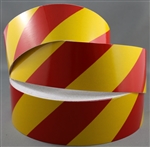 Class 2 Reflective Tape Red/Yellow 50mm x 45.7mtr roll