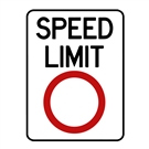 Speed Limit Sign