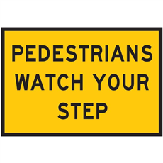 Pedestrians Watch Your Step