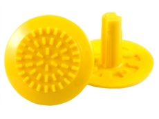 Polystud Plastic Tactile Spigot Studs Yellow