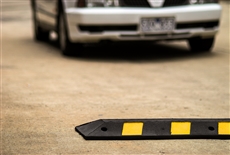 1500mm Rubber Speed Hump - Square Both Ends