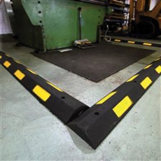 rubber spill barriers - bunding