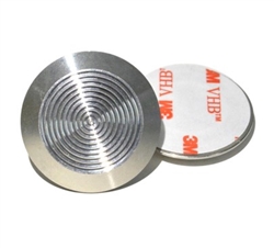 Stainless Steel Tactile Indicators Studs with peel and stick 3M adhesive sticker