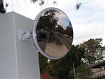 450mm Outdoor Stainless Steel Convex Mirror