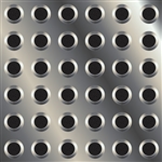 Tactile Indicator Plates Stainless Steel with Carborundum 300x300mm