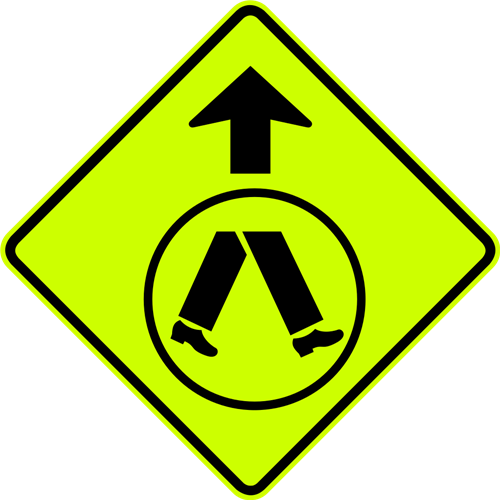Pedestrian Crossing Ahead