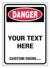 Custom Signs No Entry