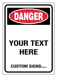 Custom Signs No Entry