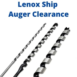 Lenox 1-1/2" Ship Auger, 18" Length