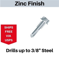 Hex Self Drill Screw 12-24 x 7/8" #4 Point