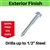 Hex Self Drill Screw 12-24 x 2" #5 Point Exterior Coated100 Pieces