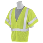 Hi Viz Lime S662 Class 3 Mesh Safety Vest