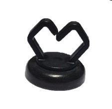 Mag Daddy 62409 1/2" Magnetic Cable Holder Black