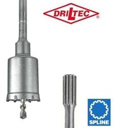 Spline Shank Core Bit 4-1/2"