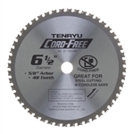 Tenryu 6-1/2" Steel Cutting Blade CF-16548M