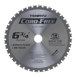 Tenryu 6-3/4" Steel Cutting Blade CF-17340M