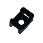 Large Cable Tie Mount Black  100 Pack