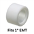 Arlington EMT100 Press Fit Insulation Bushings