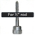 GST 2 Sammy Screw Wood 1/2" Rod 8013925