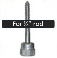 GST 2 Sammy Screw Wood 1/2" Rod