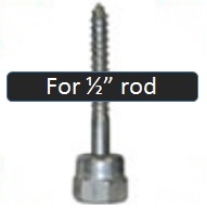 GST 2 Sammy Screw Wood 1/2" Rod 8013925