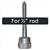 GST 3 Sammy Screw Wood 1/2" Rod