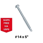 Extra Length Self Drilling Screw 14 x 5"