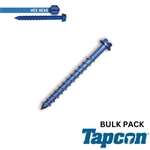 BULK Hex Head Tapcon Concrete Screw 1/4" x 2-3/4" Box of 1,500 Part# 3158400