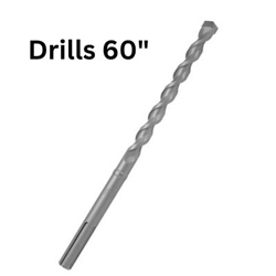 SDS Max Hammer Drill Bit 1/2" x 66"
