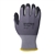 12 Pair Gray Nylon Nitrile XL