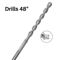 SDS Max Hammer Drill Bit 1" x 54"
