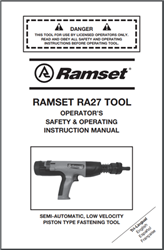 Ramset RA27 Manual & Schematic