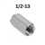 1/2-13 Rod Coupling Nut 50 Pieces