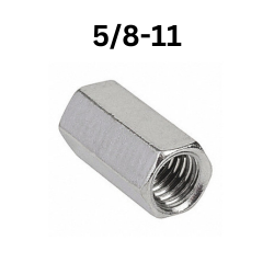 5/8-11 Rod Coupling Nut 25 Pieces