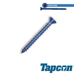 Tapcon Concrete Screw 1/4" x 5" Flat Head Star Drive Box of 100 ITW/Buildex Part #3193407V2.