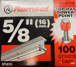 5/8" Nail for Ramset, Hilti Tools Shoot Thin Metal To Steel