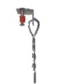 Premium clip, 1-1/4" pin,  pre tied to 6' grid wire Bundle Of 200 For Ramset & Hilti Tools
