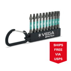Vega IMPACTECH TORX  Carabiner Driver Set  T150TCS10